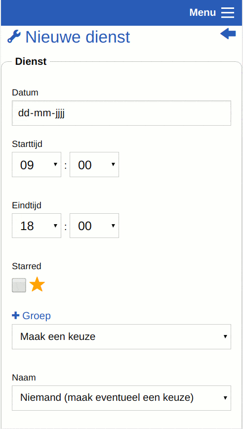 Screenshot - beheerder - Diensten importeren
